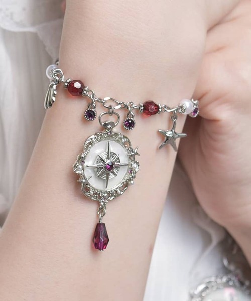 Kayaページ》14Kgf❩ 素敵✧*薔薇アンデシンのブレスレット Kaya様専用ページ》14Kgf❩ 素敵✧*薔薇アンデシンのブレスレット