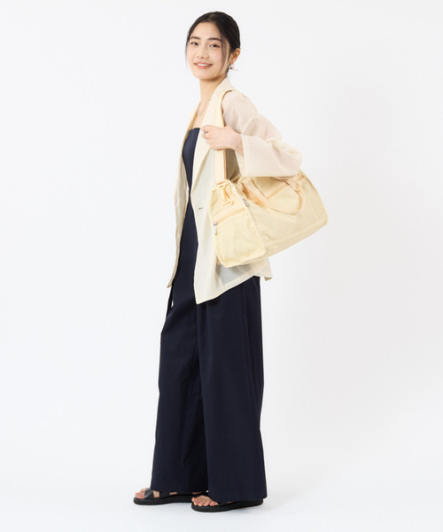 ■LeSportsac■DELUXE MED WEEKENDERレモンメレンゲ LeSportsac ボストンバッグ DELUXE MED WEEKENDER レモン