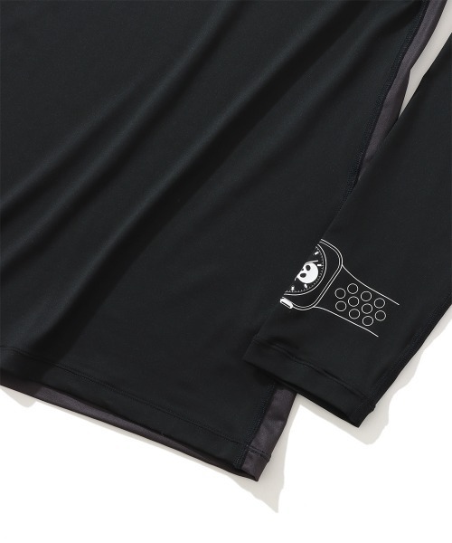 MARK & LONA ブラックシャツ 48 MARK&LONA 「MARK & LONA」 長袖Tシャツ 48 ブラック メンズ