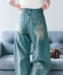 OLIVE des ジーンズ デニム デニムパンツ 「美脚効果」ヒップ