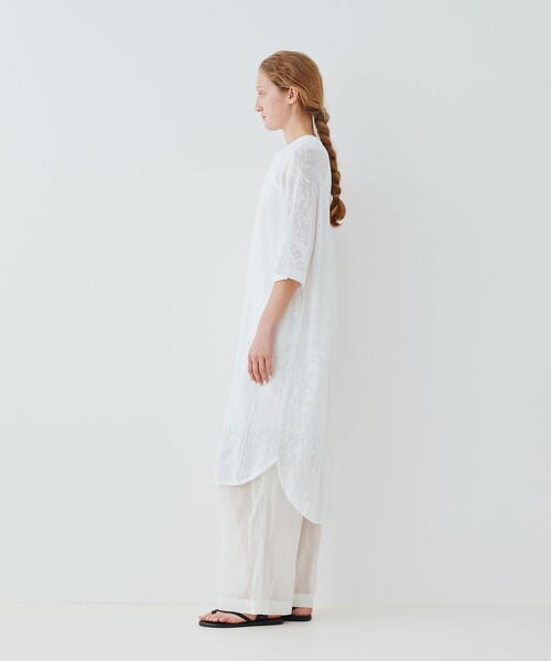 【GALERIE VIE】メッシュワーク ロングカーディガン GALERIE VIE カーディガン メッシュワーク ロングカーディガン