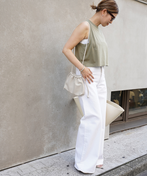 Deuxieme Classe　【CELERI】CROPPED タンクトップ CELERI/セルリ】CROPPED タンクトップ（タンクトップ