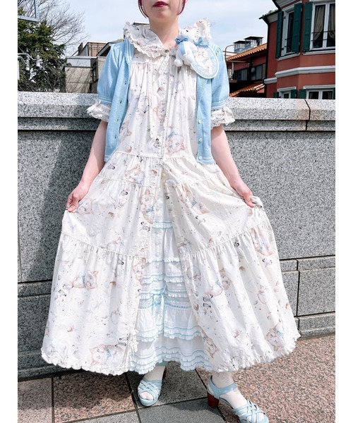 ピンクハウス フリルティアードスカート　美品 PINK HOUSE スカート ローンフリルティアードスカート
