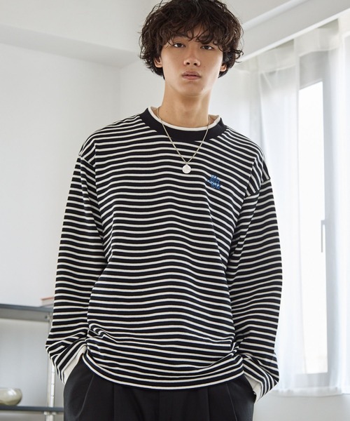 PBLIM tシャツ 「UNISEX」レイヤードルーズロンT レディース メンズ