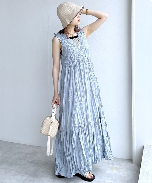 w closet（ダブルクローゼット） ノースリーブワンピース FREE