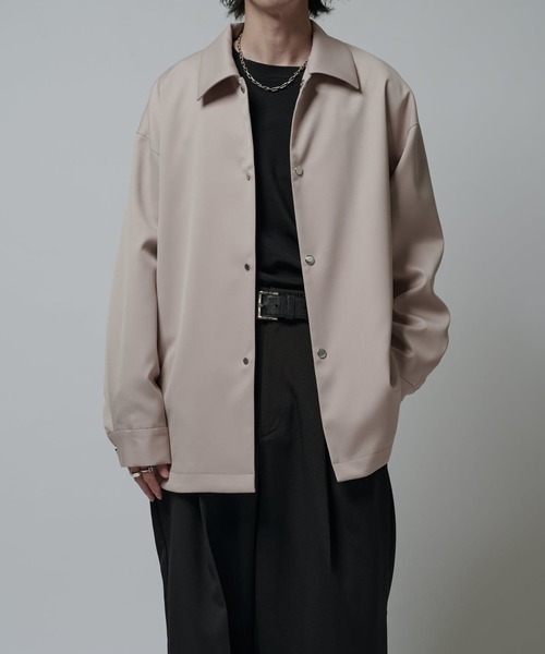 Lui's（ルイス） シャツ ドットシャツブルゾン メンズ : ZOZOTOWN