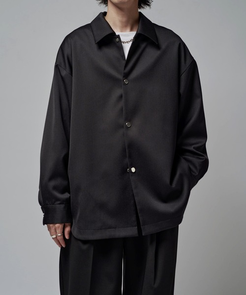 Lui's（ルイス） シャツ ドットシャツブルゾン メンズ : ZOZOTOWN