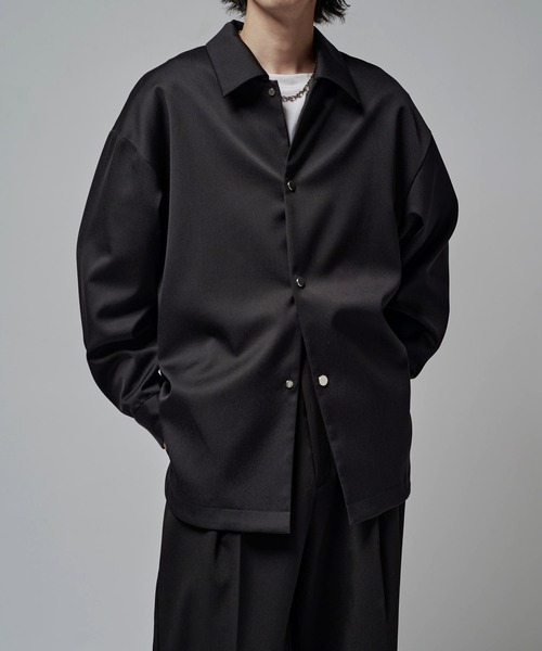 Lui's（ルイス） シャツ ドットシャツブルゾン メンズ : ZOZOTOWN