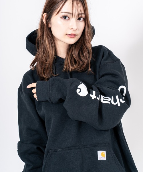 【専用ページ】Carhartt 裏起毛 パーカー Carhartt（カーハート） パーカー 「CARHARTT」プルオーバーパーカー