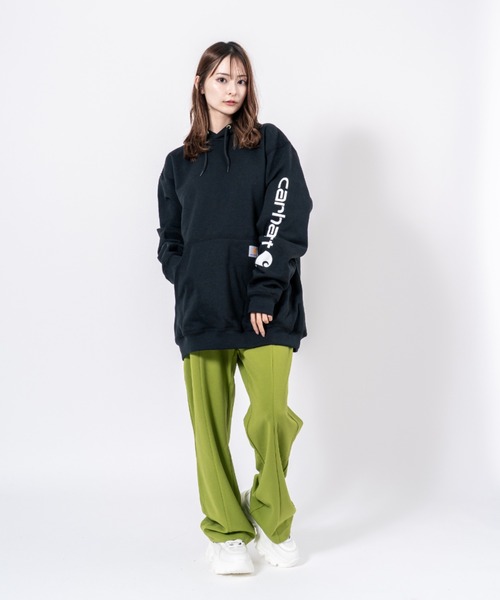 Carhartt  プルオーバーパーカー Carhartt（カーハート） パーカー 「CARHARTT」プルオーバーパーカー