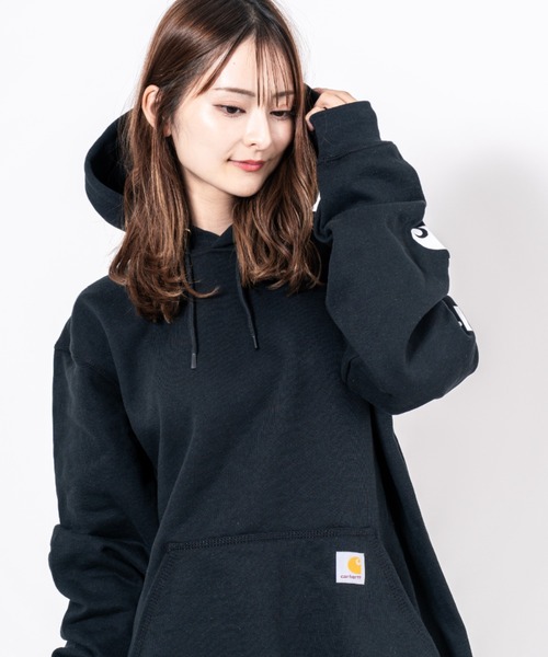 Carhartt  プルオーバーパーカー Carhartt（カーハート） パーカー 「CARHARTT」プルオーバーパーカー