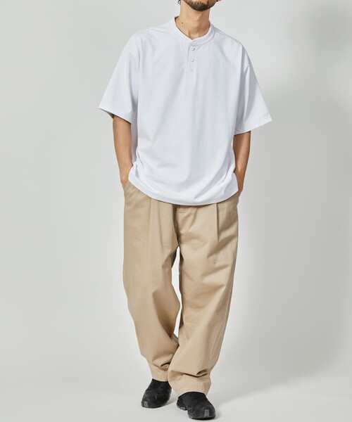 「FREAK'S STORE」 半袖Tシャツ LARGE ホワイト メンズ