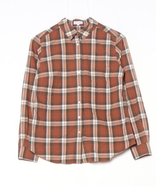 「MACKINTOSH PHILOSOPHY」 長袖シャツ 36 ブラウン レディース