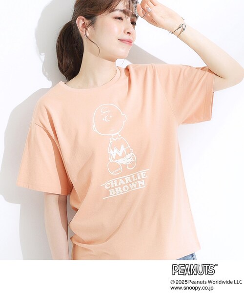 PEANUTS tシャツ 半袖 「PEANUTS」ひんやりTシャツ レディース