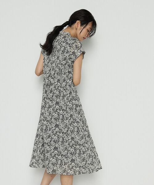 K.T KIYOKO TAKASE ワンピース キュプラコットンフラワー