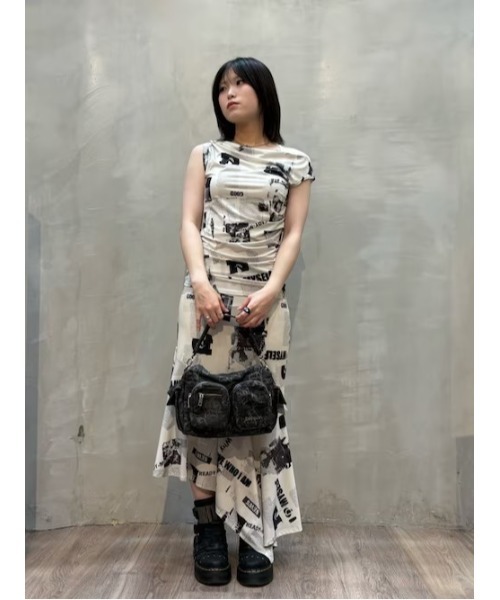 Desigual（デシグアル） tシャツ グラフィックコラージュプリント 