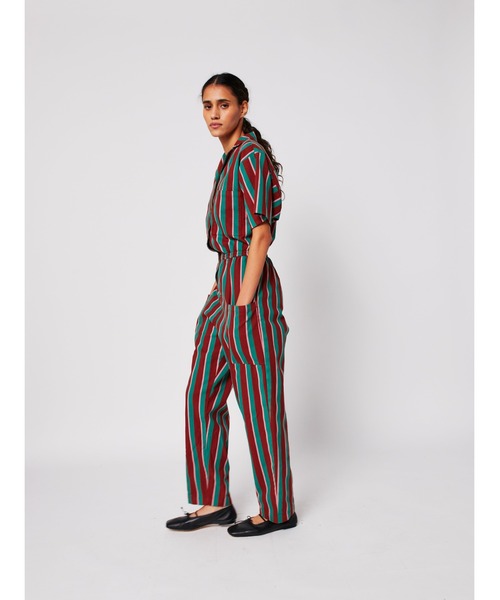 サロペット オーバーオール Washed cotton overall レディースの画像