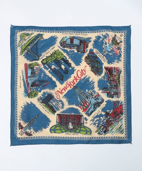 SHIPS（シップス） スカーフ バンダナ BINDU: PRINT BANDANA 25AW