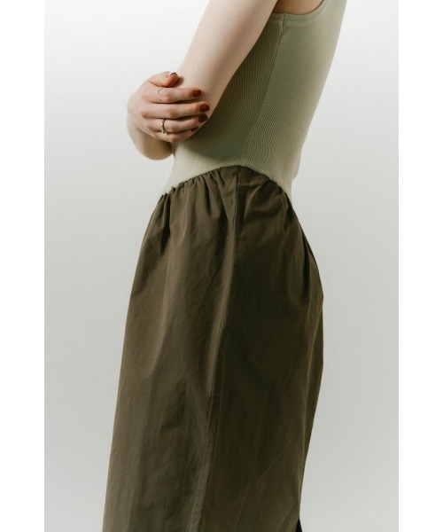 Knuth Marf（クヌースマーフ） ワンピース taffeta docking one piece