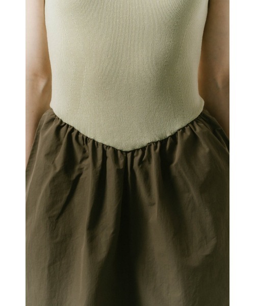 Knuth Marf（クヌースマーフ） ワンピース taffeta docking one piece