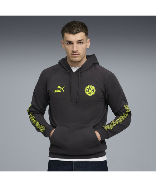 PUMA ボルシアドルトムント　ジャージ　パーカー PUMA パーカー プーマ メンズ ドルトムント キング フーディ