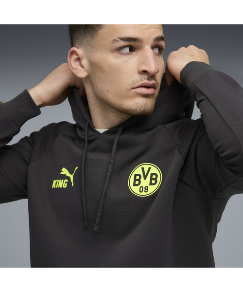 PUMA ボルシアドルトムント　ジャージ　パーカー PUMA ボルシアドルトムント ジャージ XS - メルカリ