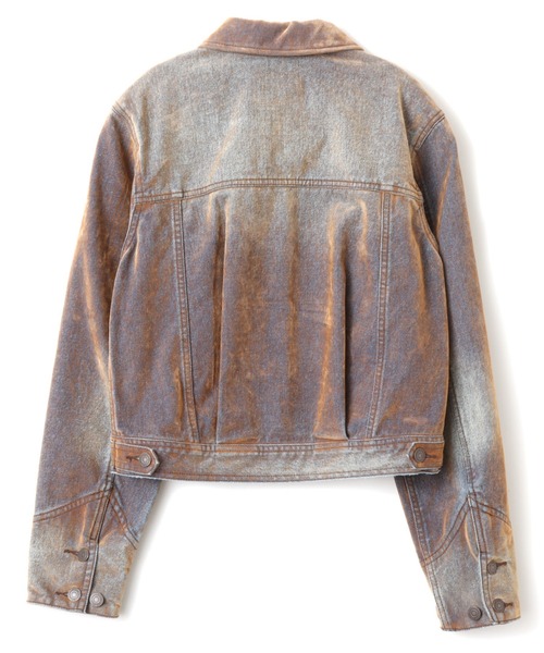 atmos girls デニムジャケット gジャン atmos pink Flocky Denim