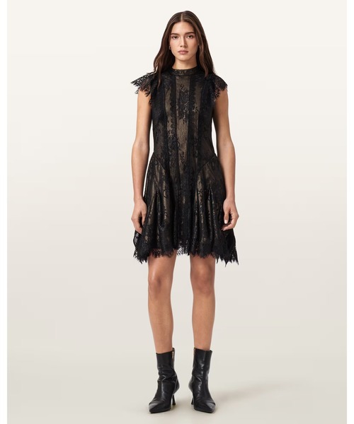ALLSAINTS（オールセインツ） ワンピース 夏 FLEUR TEXTURED