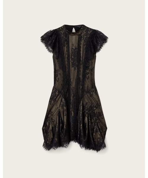 ALLSAINTS（オールセインツ） ワンピース 夏 FLEUR TEXTURED