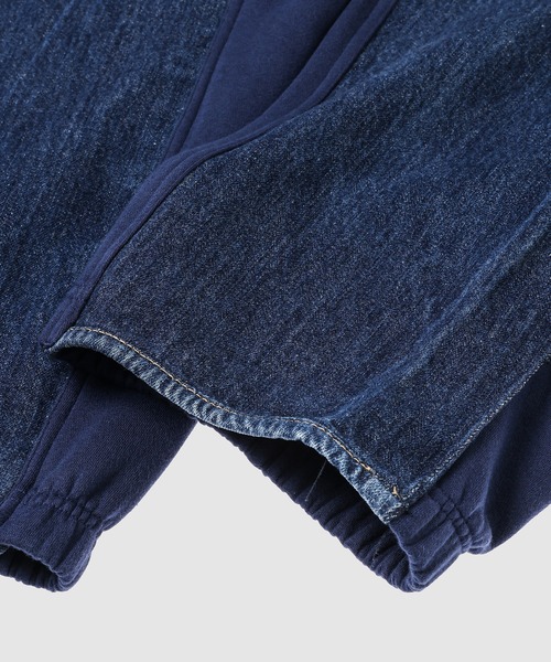 ワイドパンツ スウェットパンツ ジャージ Ovetjoggingjeans メンズ レディースの画像