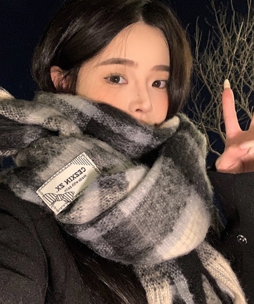 マフラー ストール 「7色展開 / お気に入り数1.9万人突破!」あったかい