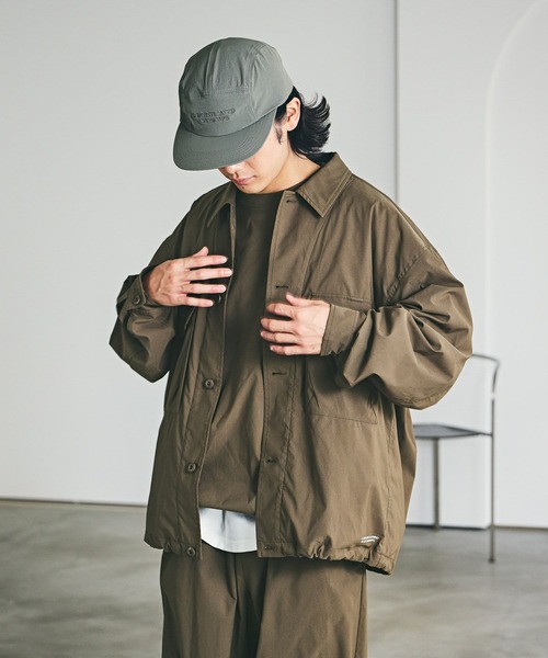 The Soloist. 天然顔料染め シャツジャケット BAYFLOW（ベイフロー） 「ストレッチ・イージーケア・吸水速乾・マシン