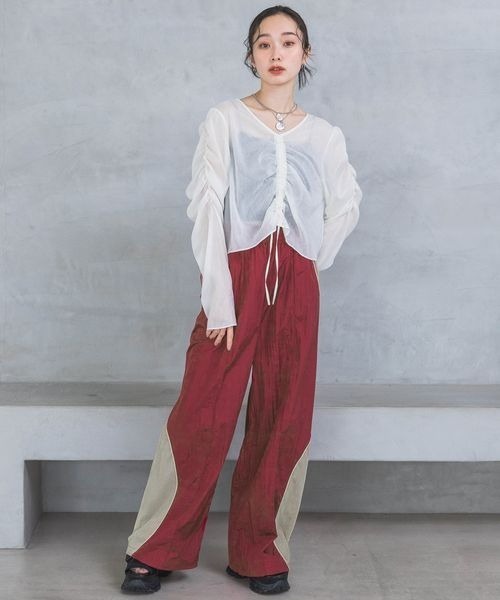 「JEANASIS」 フラットサンダル LARGE ブラック レディース_画像5