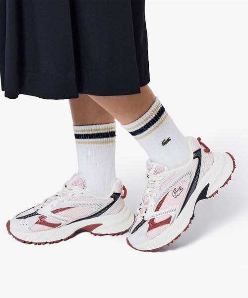 [にゃこす(ΦωΦ)]　L版　23枚　③ LACOSTE（ラコステ） スニーカー レディース L003 NEO SHOT 225 3 SFA