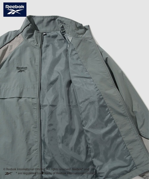 ジャケット・アウター kaoyorinakami Reebok nylon jacket Reebok（リーボック） ナイロンジャケット Reebok Emblem Detail Nylon