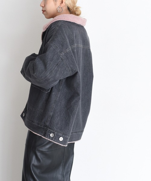 Eimee Law（エイミーロウ） カバーオール デニム＆ボア カバーオール