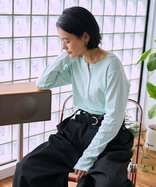 FREAK'S STORE（フリークスストア） ヘンリーネック tシャツ 「新色