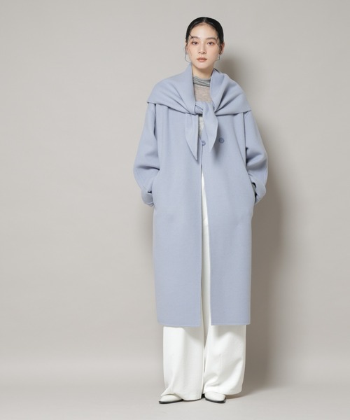 NANO universe（ナノ・ユニバース） ノーカラーコート コート