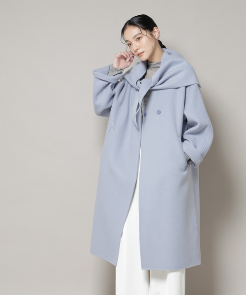 NANO universe（ナノ・ユニバース） ノーカラーコート コート