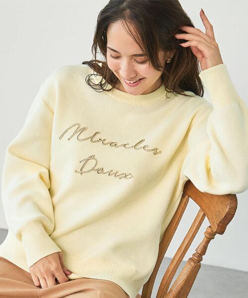 SHOO・LA・RUE（シューラルー） ニット セーター 「洗濯機可/ちくちく