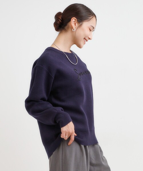 SHOO・LA・RUE（シューラルー） ニット セーター 「洗濯機可/ちくちく