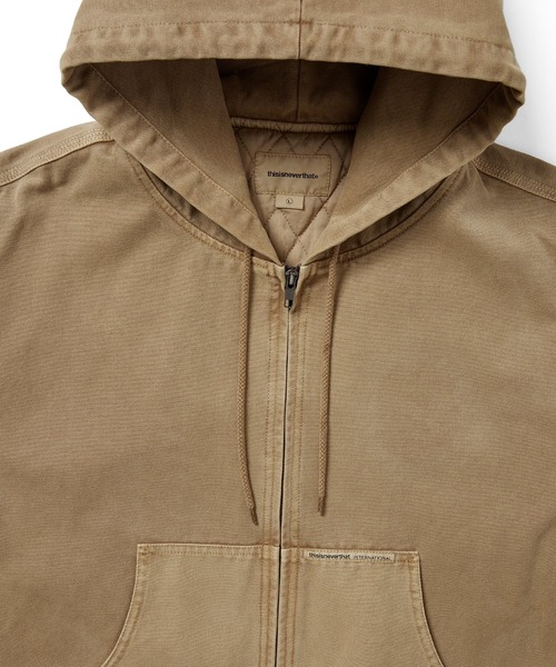 thisisneverthat（ディスイズネバーザット） パーカー Overdyed Hooded