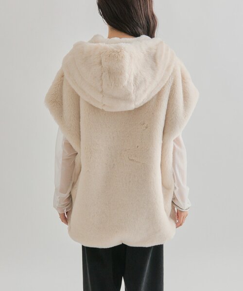 mystic（ミスティック） ベスト ジレ フーディーファーベスト