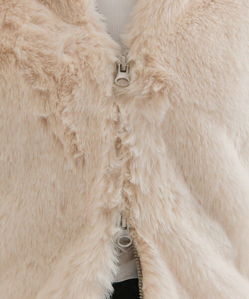 mystic（ミスティック） ベスト ジレ フーディーファーベスト