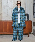 コート アウター Color Check 2W...の詳細画像1