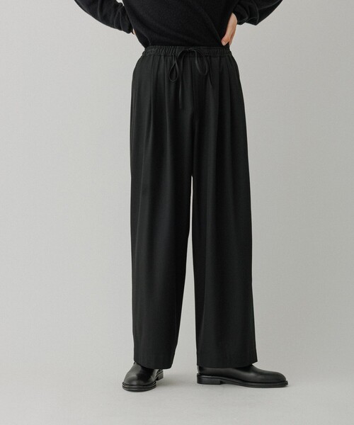 ADAM ET ROPE'（アダムエロペ） スラックス 4WAY ストレッチ ツイル