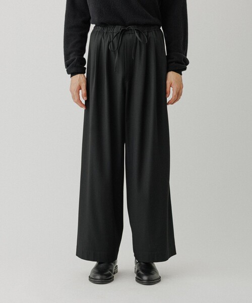 ADAM ET ROPE'（アダムエロペ） スラックス 4WAY ストレッチ ツイル