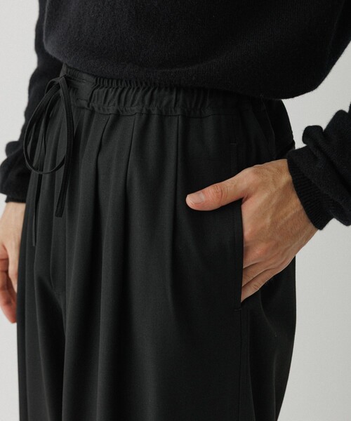 ADAM ET ROPE'（アダムエロペ） スラックス 4WAY ストレッチ ツイル