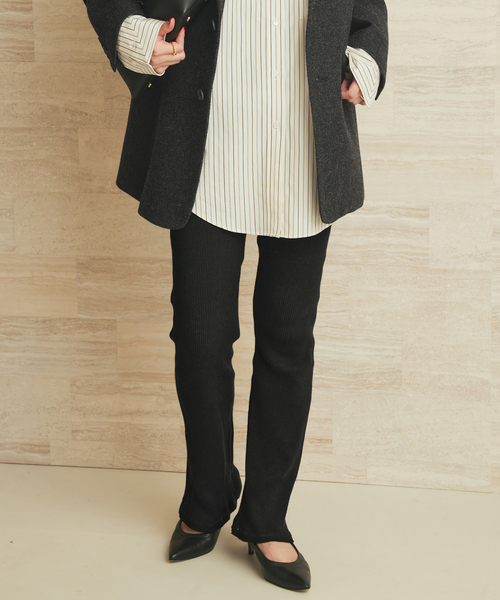 plage（プラージュ） パンツ CALUX / キャラクス 別注 NEW RIB パンツ