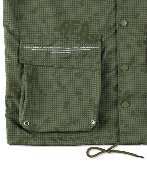 ミリタリージャケット モッズコート S_E_A DN-CAMO FATIGUE JACKETの画像